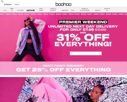 boohoo.com besuchen