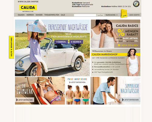 calida-shop.de besuchen