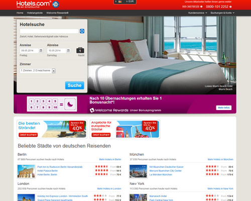 hotels.com besuchen