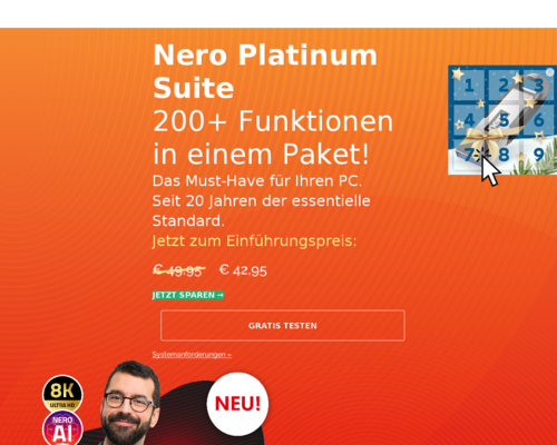 nero.com besuchen