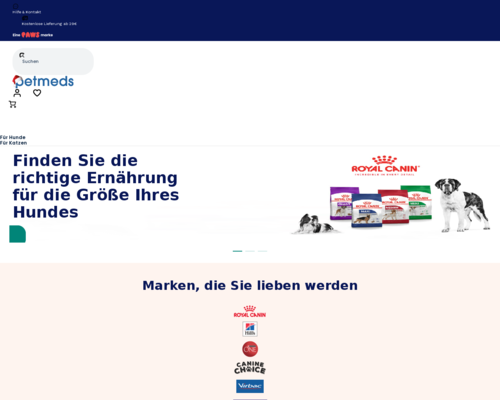 petmeds.de besuchen