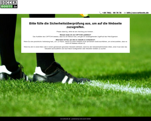 soccerboots.de besuchen