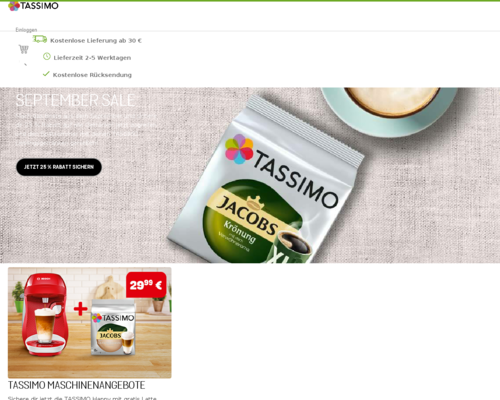 tassimo.de besuchen