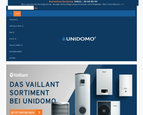 unidomo.de besuchen