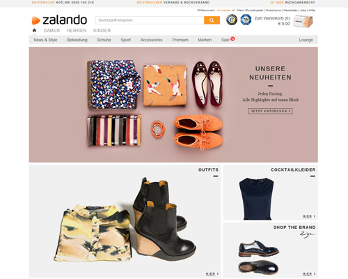 zalando.at besuchen